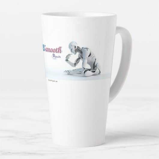 ラテコーヒーマグカップ カフェラテマグ (右アングル)