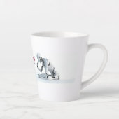 ラテコーヒーマグカップ カフェラテマグ (右)