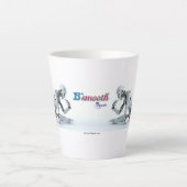 ラテコーヒーマグカップ カフェラテマグ (正面)