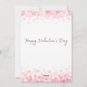 ラテコーヒー愛してる バレンタインデー シーズンカード (裏面)