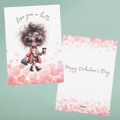 ラテコーヒー愛してる バレンタインデー シーズンカード