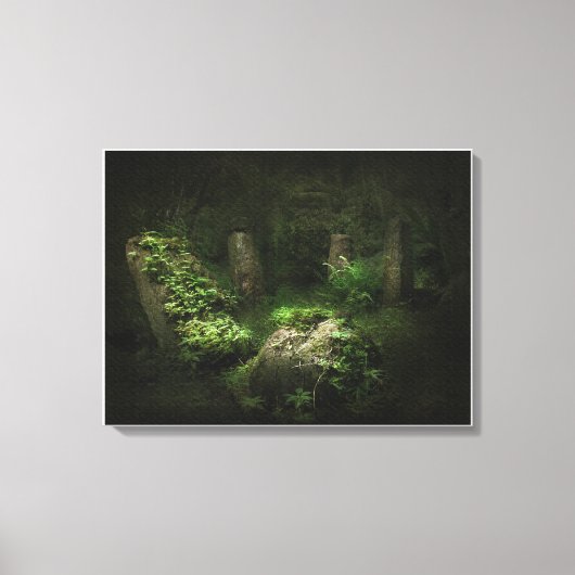 ラテストーンズ転覆タサジナッサンウェイ キャンバスプリント (正面)