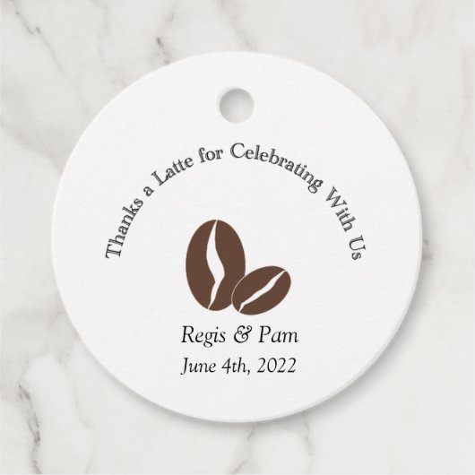 ラテタグに感謝 フェイバータグ (正面)