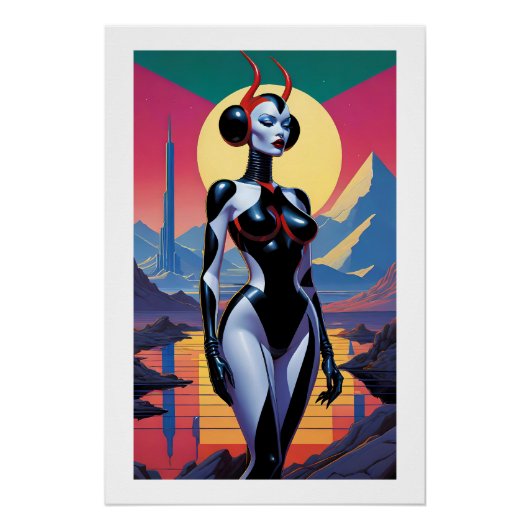 ラテックスデビルガールズ火星 ポスター (正面)