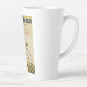 ラテドイツ語ヴィンテージマグ カフェラテマグ (右)