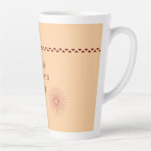 ラテパーソナライズされたマグギフト カフェラテマグ (右)