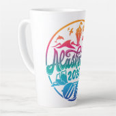 ラテマグアラスカクルーズ船休暇 カフェラテマグ (左アングル)