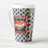 ラテマグカップ カフェラテマグ (左アングル)