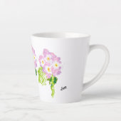 ラテマグカップ：スペインの花 カフェラテマグ (右)