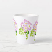 ラテマグカップ：スペインの花 カフェラテマグ (正面)