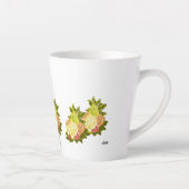 ラテマグカップ：トロピカルフルーツ カフェラテマグ (右)