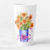 ラテマグカップ、大ラテマグカップ、 カフェラテマグ (正面)