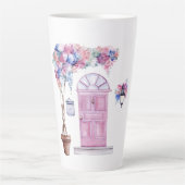 ラテマグカップ、大ラテマグカップ、 カフェラテマグ (正面)