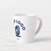 ラテマグカップ – 小 カフェラテマグ (右アングル)