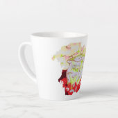 ラテマグカップ"果実入りピッチャー カフェラテマグ (左アングル)