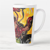 ラテマグカップ/果物入りティーケトル カフェラテマグ (右)