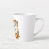 ラテマグカップ – 秋の赤ちゃんシャワーコーヒーマグカップ カフェラテマグ (右)