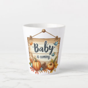 ラテマグカップ – 秋の赤ちゃんシャワーコーヒーマグカップ カフェラテマグ