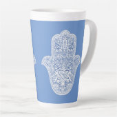 ラテマグカップ – Hamsa - Judica - Coffee Mug カフェラテマグ (右アングル)