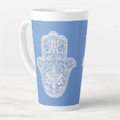 ラテマグカップ – Hamsa - Judica - Coffee Mug カフェラテマグ (左アングル)