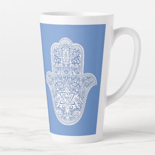 ラテマグカップ – Hamsa - Judica - Coffee Mug カフェラテマグ (右)
