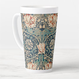 ラテマグカップ： WILLIAM MORRIS :ハニーサックル カフェラテマグ