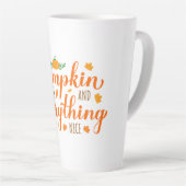 ラテマグカボチャスパイス カフェラテマグ (右アングル)