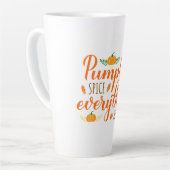 ラテマグカボチャスパイス カフェラテマグ (左アングル)