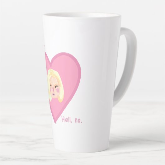 ラテマグガールムード カフェラテマグ (右アングル)