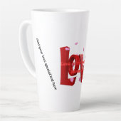 ラテマグ愛は冒険：一緒に旅 カフェラテマグ (左アングル)