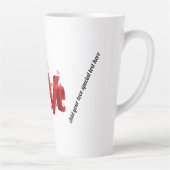 ラテマグ愛は冒険：一緒に旅 カフェラテマグ (右)