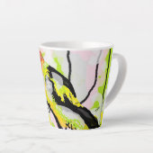 ラテマグ：オレゴン州のタネジャーズ・バード カフェラテマグ (右アングル)