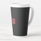 ラテマグ コーヒーマグ 陶器のマグ シャムロック | 黒 (右アングル)