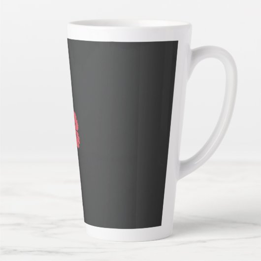 ラテマグ コーヒーマグ 陶器のマグ シャムロック | 黒 (右)