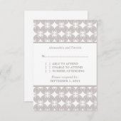 ラテモダンデコ応答カード 出欠カード (正面/裏面)