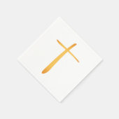 ラテモダンン十字架 スタンダードカクテルナプキン (角)