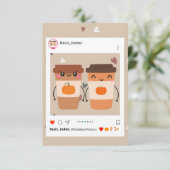 「ラテラブ」アニバーサリーカード サンキューカード (スタンド正面)