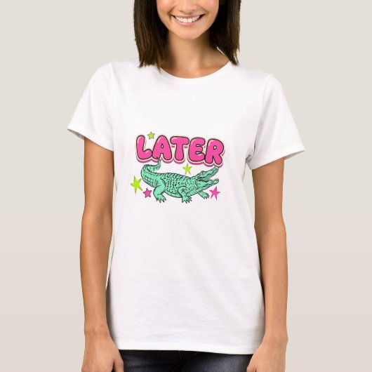 ラテラルゲーターサマーTシャツ Tシャツ (正面)