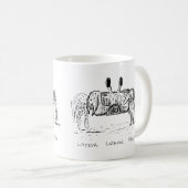 ラテラルシンキングそのもの コーヒーマグカップ (正面右)