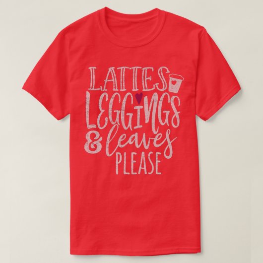 ラテレギンスと葉秋秋の恋人 Tシャツ (デザイン正面)