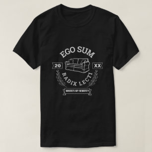 ラテンおもしろい語で「カウチポテトだ」 Tシャツ