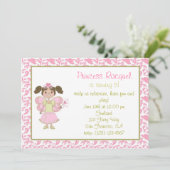 ラテンアメリカ系女性·フェアリープリンセス招待状 招待状 (スタンド正面)