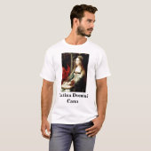 ラテンアメリカ系女性Domini Cana Tシャツ (正面フル)