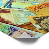 ラテンアメリカ通貨 ポスター (角)