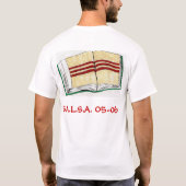 ラテンアメリカ、CATの社会的な椅子 Tシャツ (裏面)