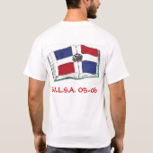 ラテンアメリカ、XIOMARISYの文化的な椅子 Tシャツ (裏面)