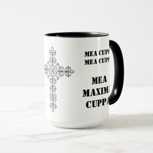 ラテンカトユーモアのあるリックメアマキシマカッパ マグカップ (正面右)