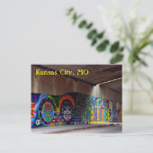 ラテングラフティアートワーク ポストカード (スタンド正面)