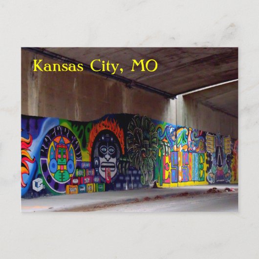 ラテングラフティアートワーク ポストカード (正面)