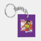 ラテンダンストレーニング – キーチェーン (正面左)